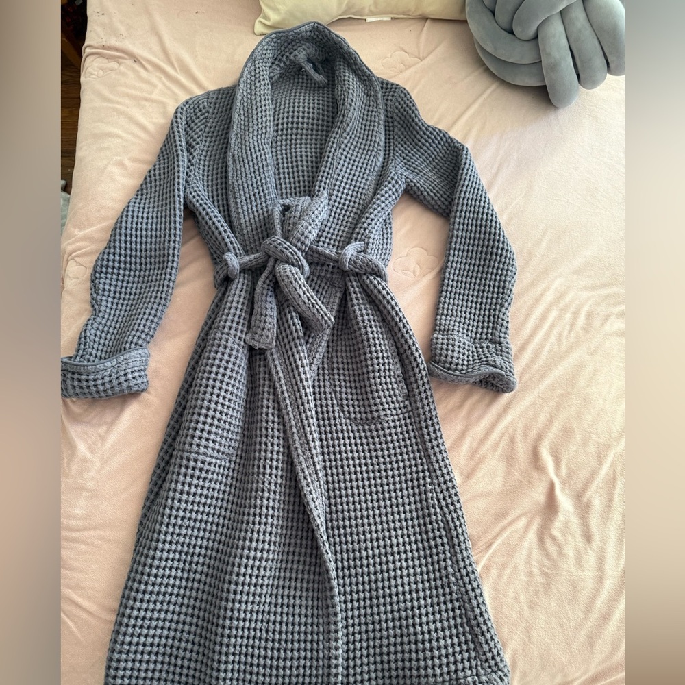 Brooklinen dreamweave waffle robe